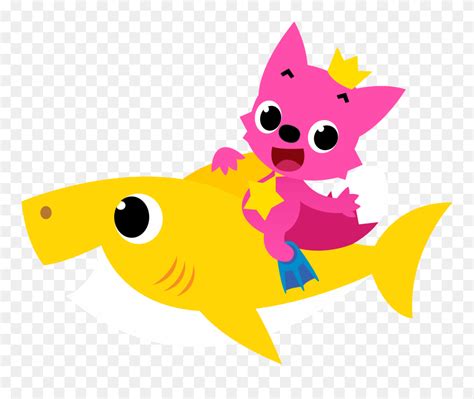 Baby Shark Png Pink Fong Clipart (#5809185) - PinClipart