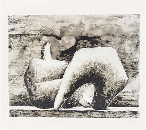 Paintings Reproductions Reclining Figure 10 by Henry Moore (Inspired By) (1898-1986, United ...