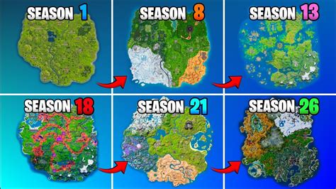 A Comprehensive Guide To Fortnite Map Evolution: From Chapter 1 To Chapter 4 - "Discover Regina ...