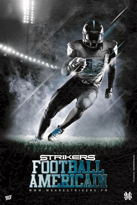 Football | Sport poster design, Sports graphic design, Sport poster