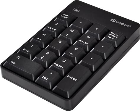 Keyboard Sandberg, Wireless Numeric Keypad 2 - Eventus Sistemi