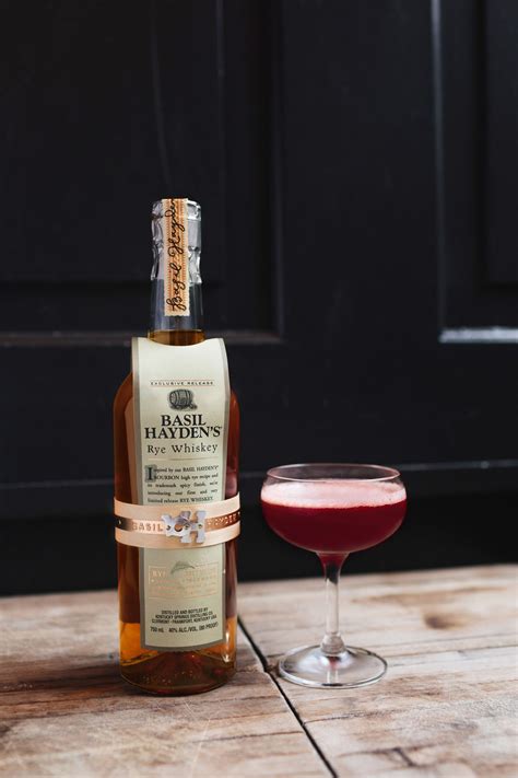 Basil Hayden’s Harvest Sour- TownandCountrymag.com Bourbon Recipes ...