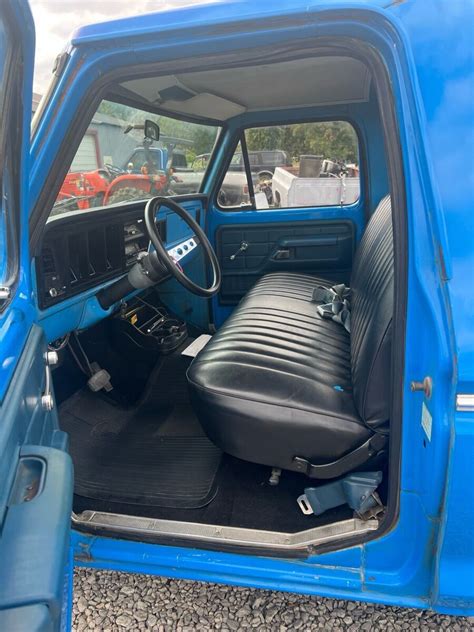 1974 Ford F100 Pickup Blue RWD Automatic custom for sale