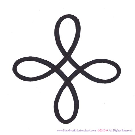 Celtic Happiness Symbol by Handwork Homeschool ©2010-6 | Symboles angéliques, Idées de tatouages ...