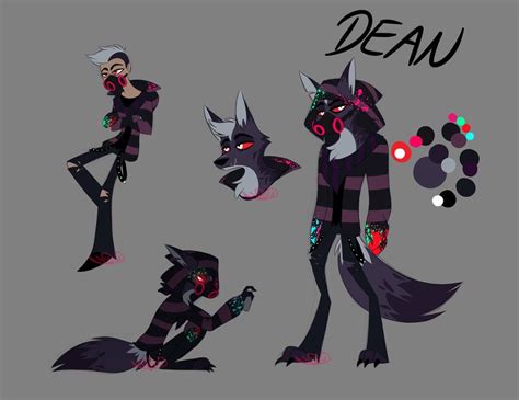 OC Dean - Helluva Boss (concept art) by Vea-V on DeviantArt Fantasy ...