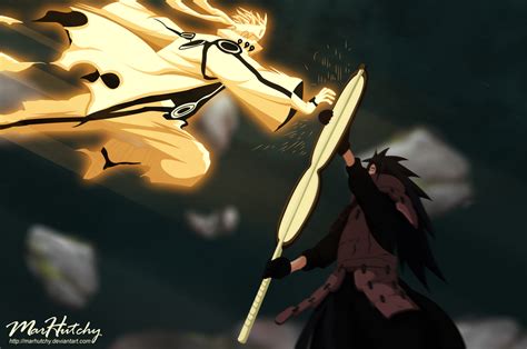 Naruto 601: BM Naruto vs Madara Uchiha by MarHutchy on DeviantArt