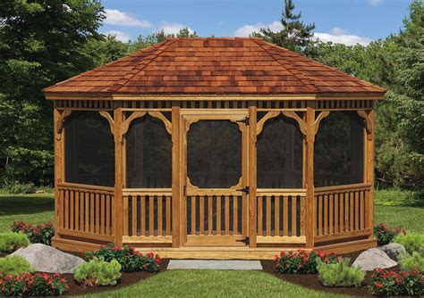 Classic Oval Gazebo | Oval gazebo, Gazebo, Rectangular gazebo