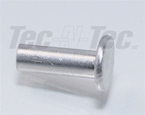 5056 ALUMINUM SOLID RIVET 1/4 X 3/4 FLAT HEAD, Canada