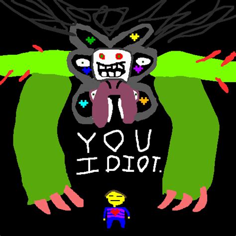 omega flowey fight but i drew it on a school chromebook : r/Undertale