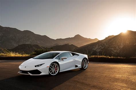 Photo Of The Day: Stunning White Lamborghini Huracan in the Mountains ...