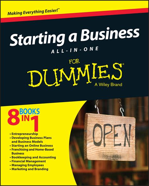 Starting a Business All-In-One For Dummies by Consumer Dummies - Book ...