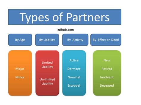 4 Kinds | Types of Partners