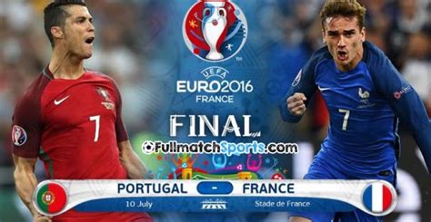 Full Match Portugal vs France EURO 2016 Final • fullmatchsports.com