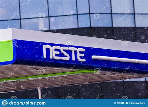 NESTE Company Logo. NESTE is Finnish is Oil Refining and Marketing ...