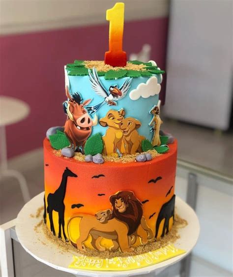 50+ Best The Lion King Birthday Cake Ideas and Designs (2024 ...