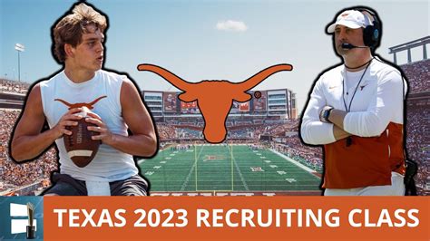 Arch Manning Highlights Steve Sarkisian’s 2023 Recruiting Class | Texas Football Recruiting ...