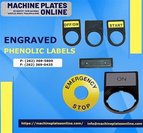 Engraved Phenolic Labels | Labels, Plates, Name plate