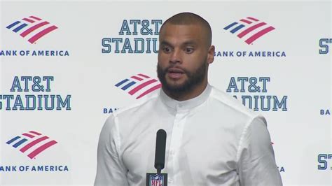 Cowboys QB Dak Prescott talks about hand injury | wfaa.com