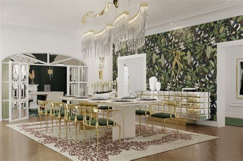 Luxury Modern Dining Room Living Interior Design Ideas | Bryont Blog