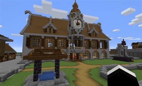Minecraft Town Hall Ideas