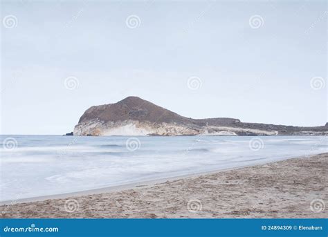 Beautiful Beach in Andalusia, Spain Stock Image - Image of rocks, idyllic: 24894309