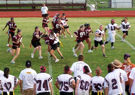 Newton South High School ends powderpuff football game - masslive.com