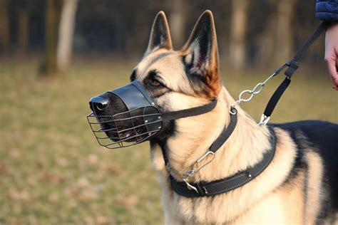 Controlling dog aggression by using a dog muzzle - K9Aggression.com