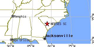 Neeses, South Carolina (SC) ~ population data, races, housing & economy