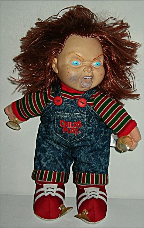 RARE 1st Movie Childs Play CHUCKY Burned Face 13" Doll | eBay