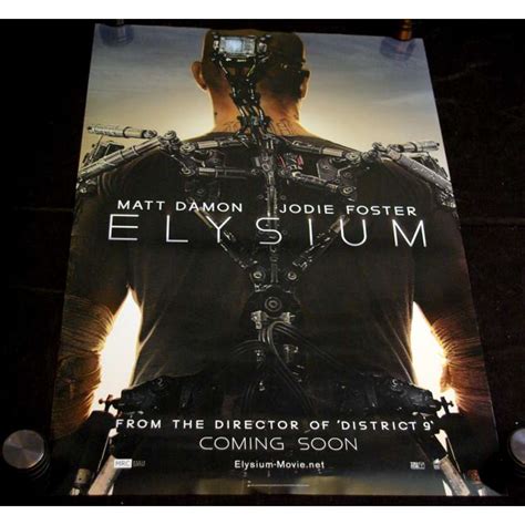 ELYSIUM Original US Movie Poster prev. N2 - 2013 - Will Smith, Shylaman