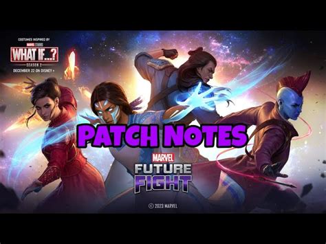 REACTING TO THE MARVEL FUTURE FIGHT V960 PATCH NOTES - MARVEL Future Fight