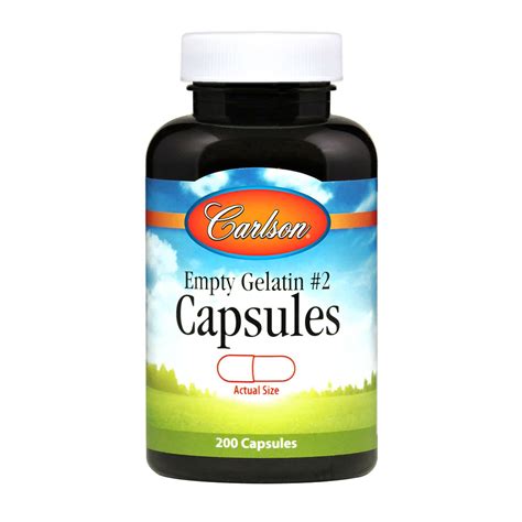 Evergreen Nutrition | Empty Gelatin Caps #2 | 200 Capsules - Evergreen ...