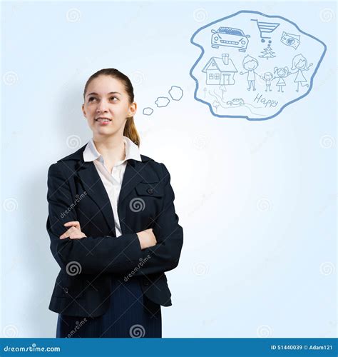 My future plans stock illustration. Illustration of female - 51440039