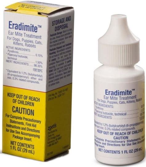 Ear Mite Medicines For Cats - Justagric