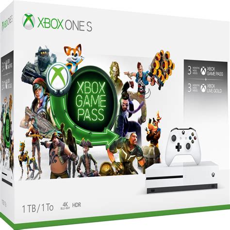 Microsoft 234-00347 Xbox One S Starter Bundle (1TB) - Walmart.com ...