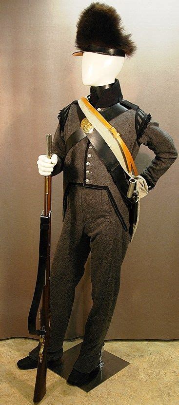 Canadian Voltigeur Uniform, 1813 Royal Military College Museum | British army uniform, British ...