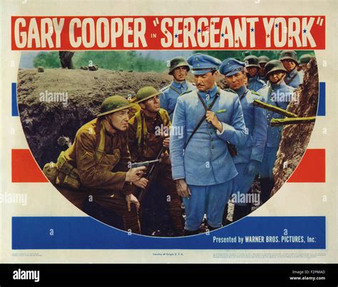 Sergeant York - Movie Poster Stock Photo - Alamy