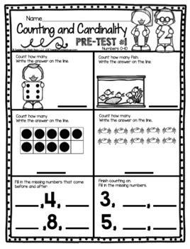 FREE Kindergarten Math Curriculum Map - Common Core Aligned Lesson Plans