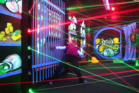 Laser Maze - Laser Beams - Oasis Fun Center