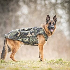 German Shepherd Extra Warm Winter Dog Coat Dog Jacket With Underbelly Protection Custom Made Dog ...