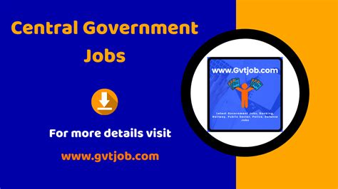 Central Government Jobs India 2022 | Apply for 27,186 New Jobs in Central Govt - Gvtjob.com