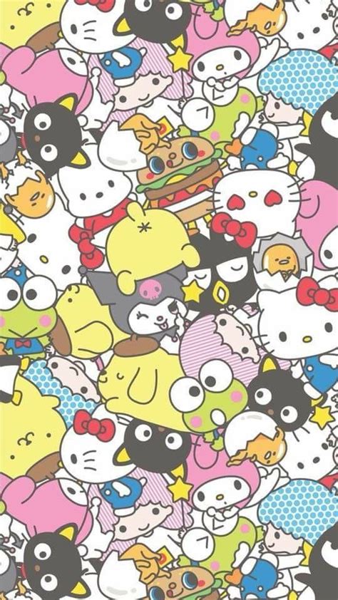 Sanrio Characters | Hello kitty iphone wallpaper, Hello kitty ...