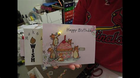 Light up Birthday Card Tutorial - YouTube