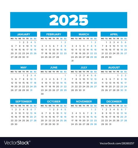 2025 Calendar Printable