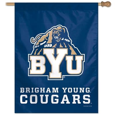 Byu Banner/vertical Flag 27" X 37"