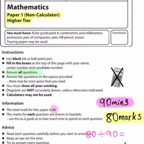 Stream Mathematics -GCSE Higher Tier Tuesday 19 May 2020 Paper 1 Non calculator by Titus Anagho ...