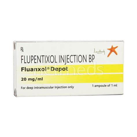 Fluanxol 20mg Injection(Depot) 1ml - Buy Medicines online at Best Price from Netmeds.com