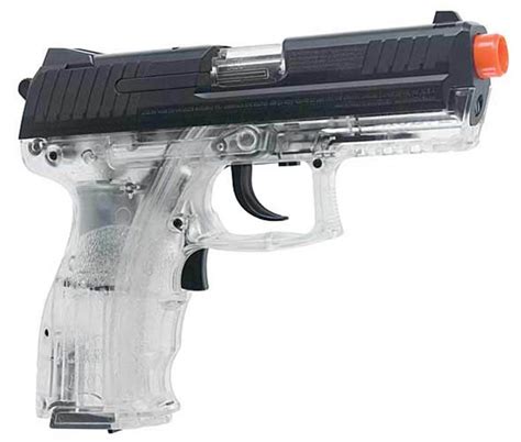 H&K P30 Electric Airsoft Pistol, Clear | Airgun Depot