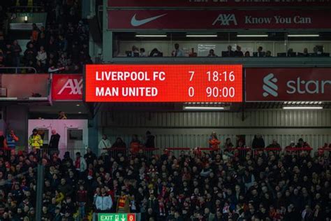 MU Babak Belur Dihajar Liverpool 7-0