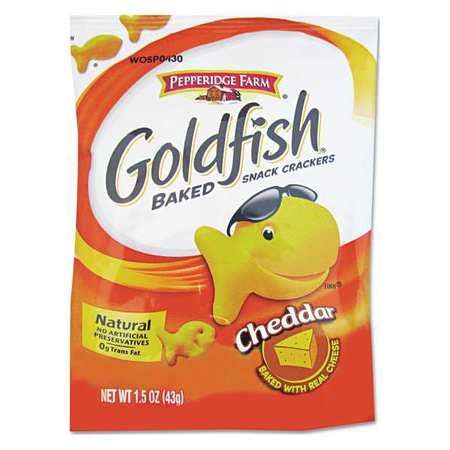 Goldfish Baked Snack Crackers - FOUR 1oz size bags ⋆ Called2Serve.com